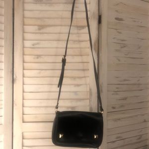 Black crossbody purse